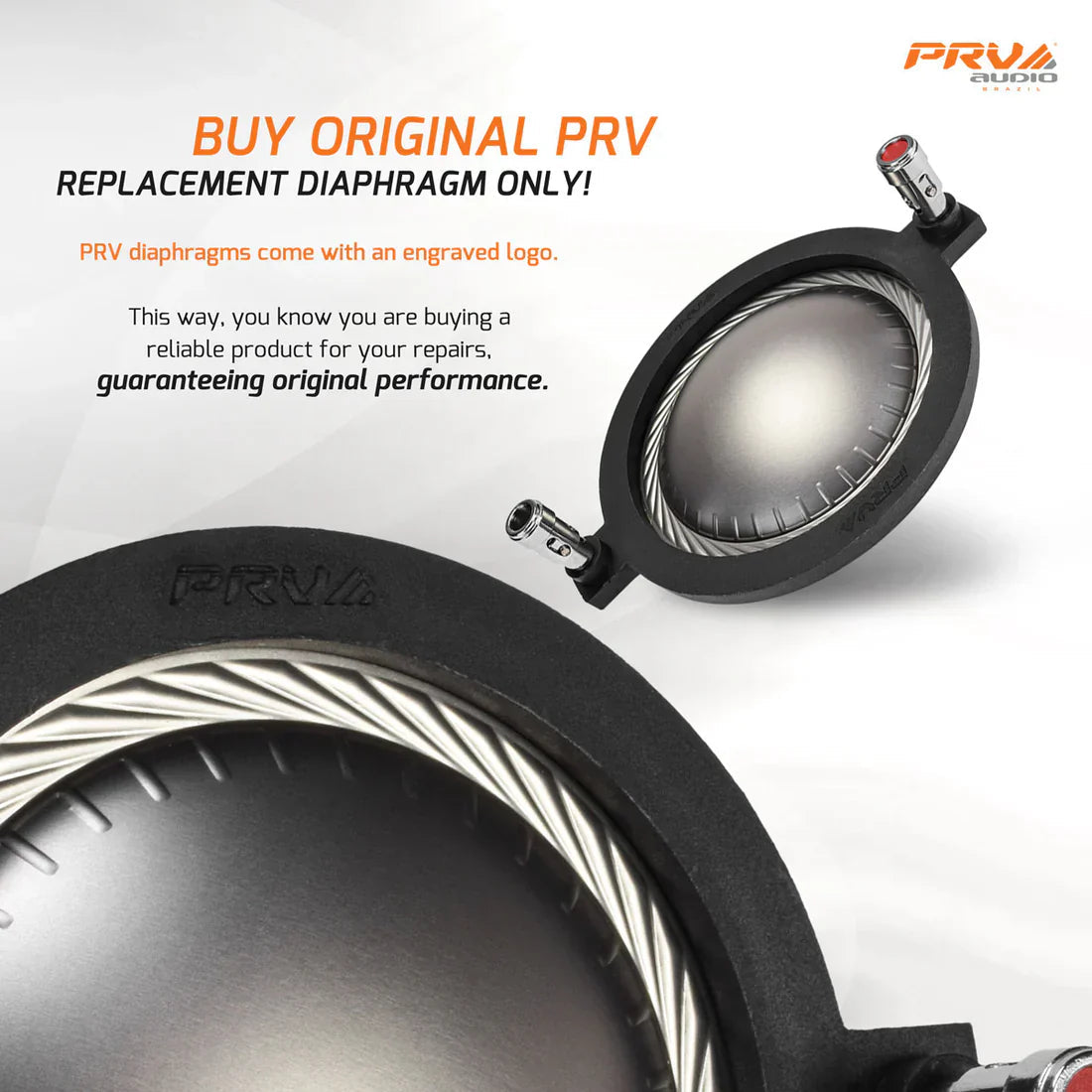 RPD2500Ti PRV ORIGINAL REPLACEMENT DIAPHRAGM PRV