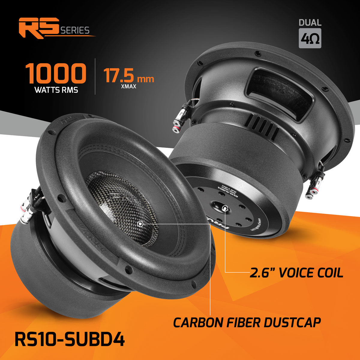PRV RS10-SUBD4 Subwoofer PRV Audio