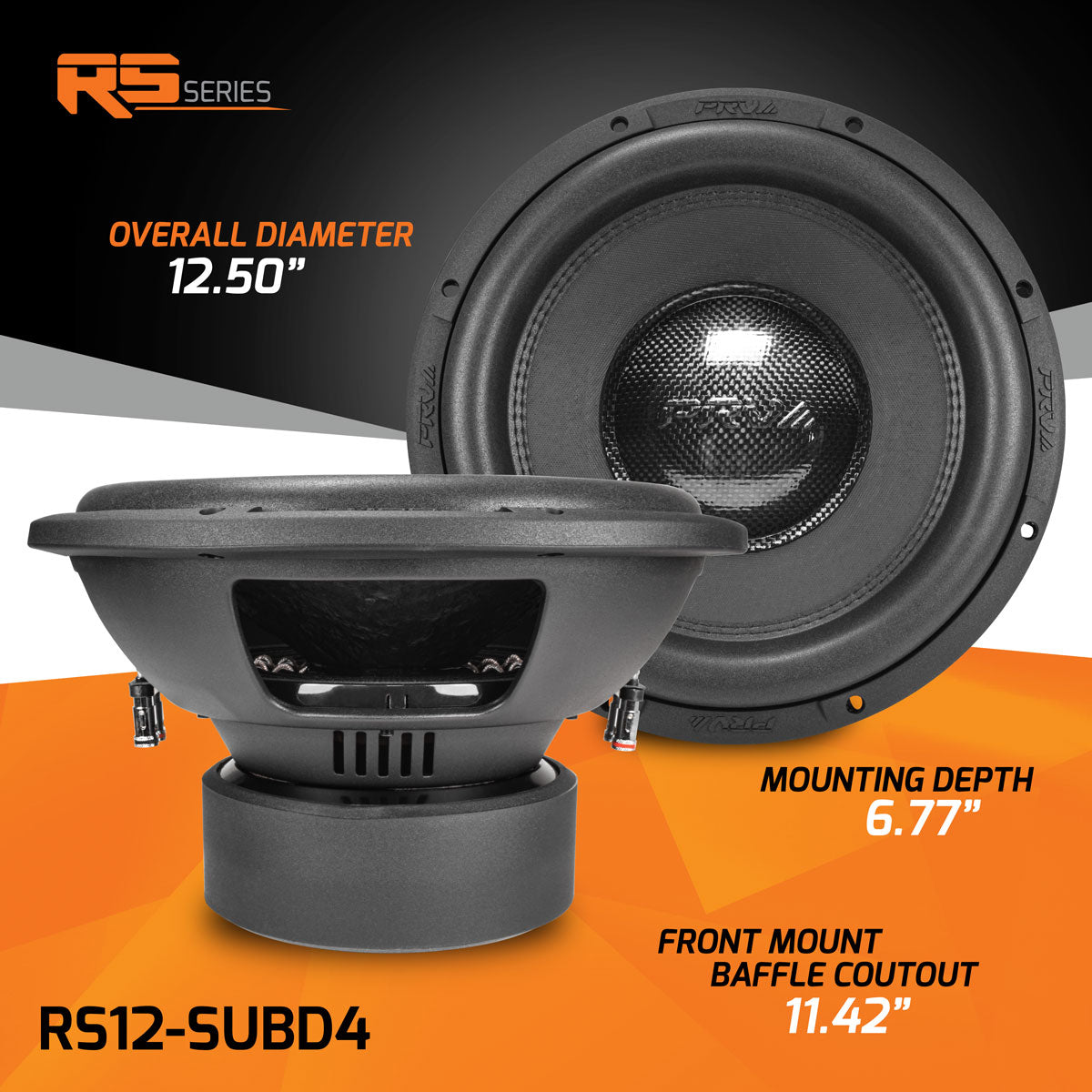 PRV RS12-SUBD4 Subwoofer PRV Audio