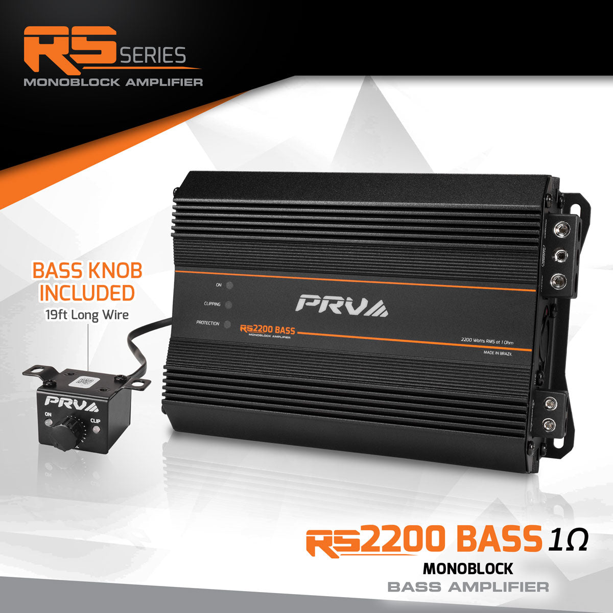 PRV RS2200 BASS 1 Ohm Amplifier PRV Audio