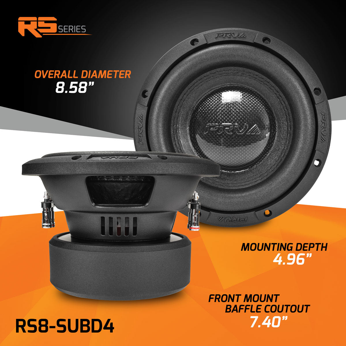 PRV RS8-SUBD4 Subwoofer PRV Audio