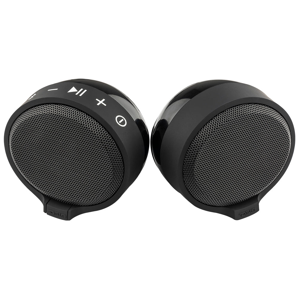 Motorcycle Handlebar Mounted Bluetooth Speaker System with Neodymium Magnet