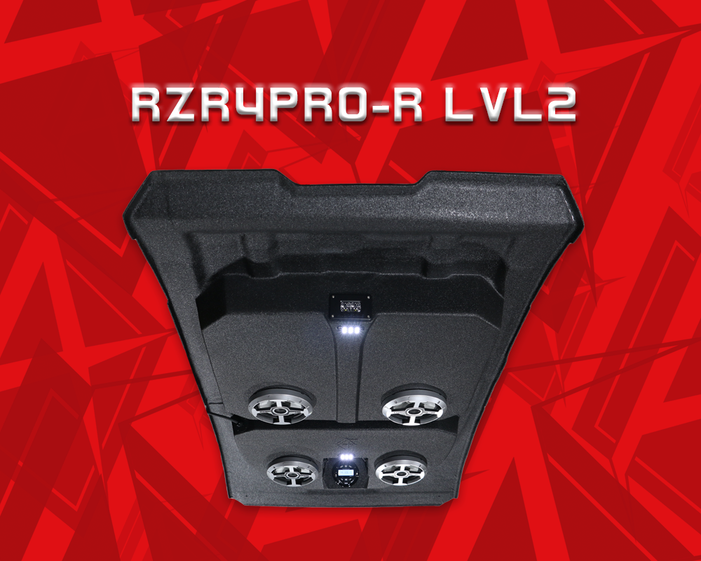 2022+ Polaris RZR Pro R 4 Stereo Tops (4-Seat) Polaris