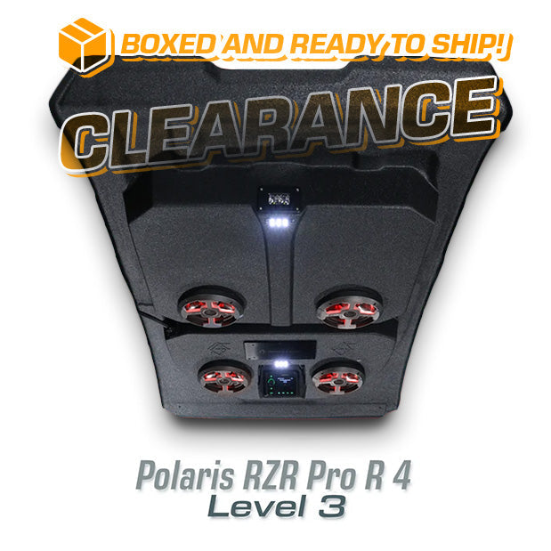 2022+ Polaris RZR Pro R 4 LEVEL 3 Stereo Top (4-Seat)
