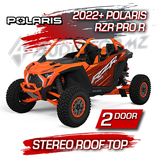 2022+ Polaris RZR Pro R Stereo Tops (2-Seat) Polaris