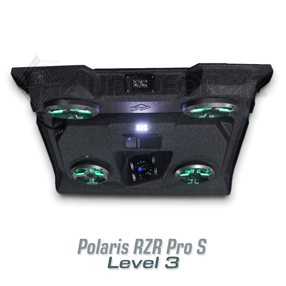 2025+ Polaris RZR Pro S Stereo Tops (2-Seat) Polaris