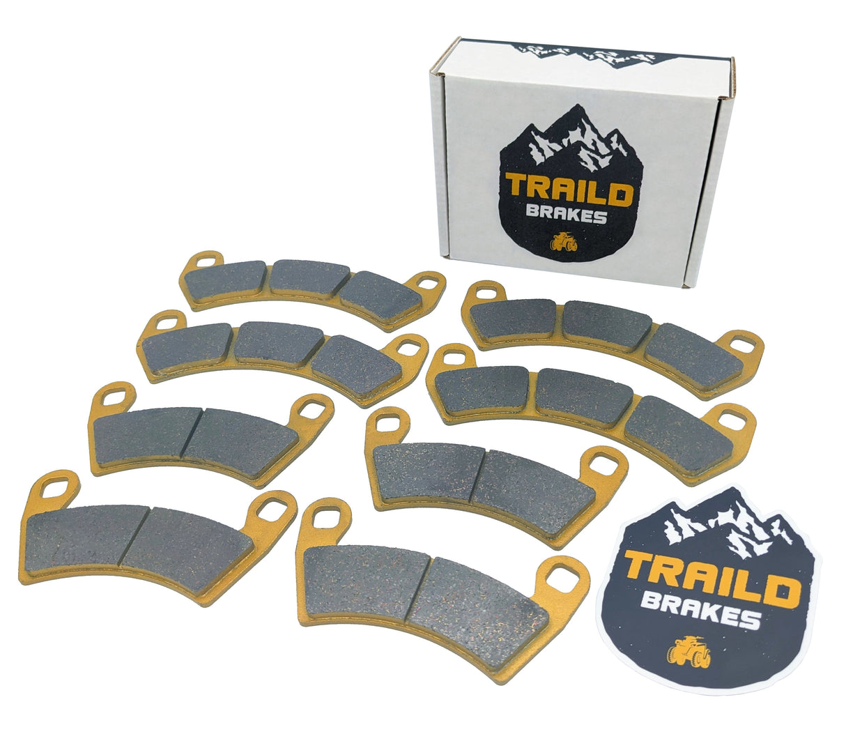 Polaris RZR XP TURBO/XP 4 TURBO/PRO XP/PRO XP 4/Turbo S 2016-2026 Ceramic Brake Pad Set Traild