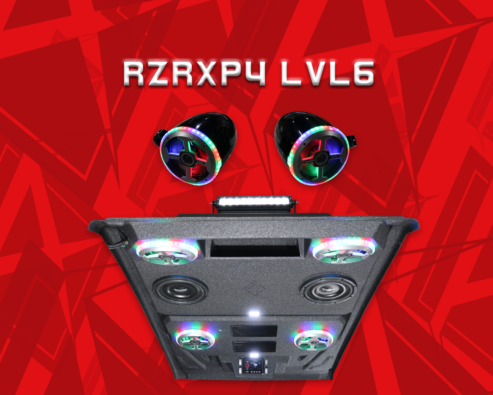 2024+ Polaris RZR XP 4 Stereo Tops (4-Seat)