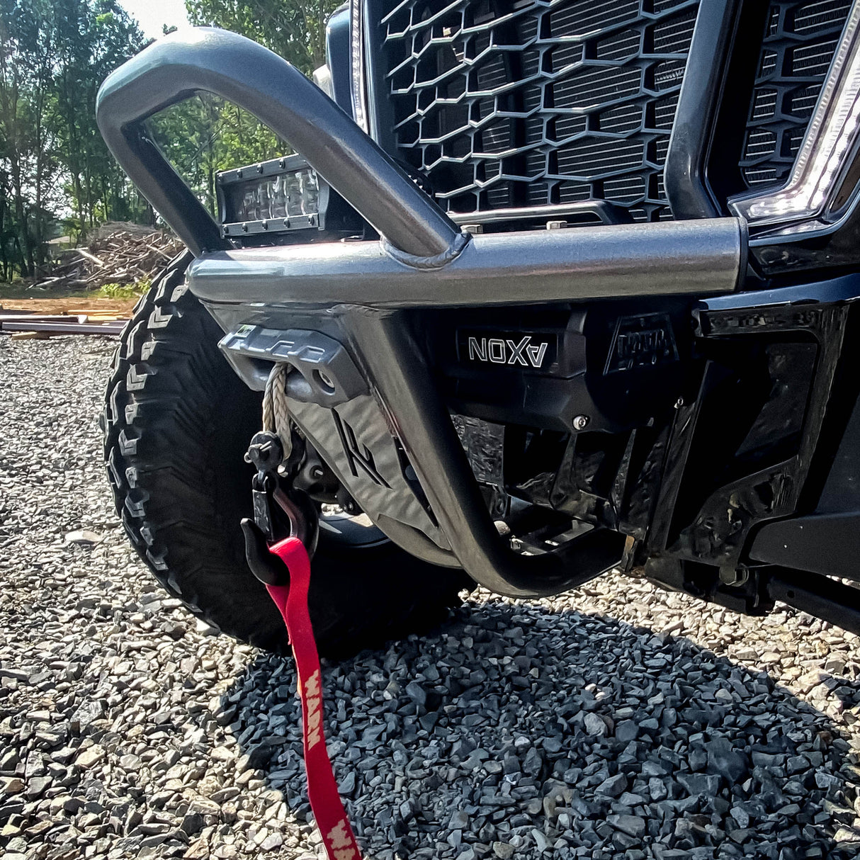 Polaris RZR Turbo S Front Winch Sport Bumper