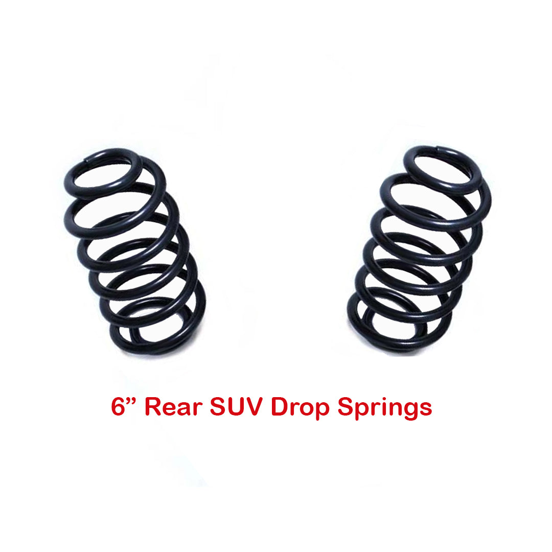 6" Rear Drop Springs 1999-2021 Tahoe, Yukon, Escalade, Escalade Ext