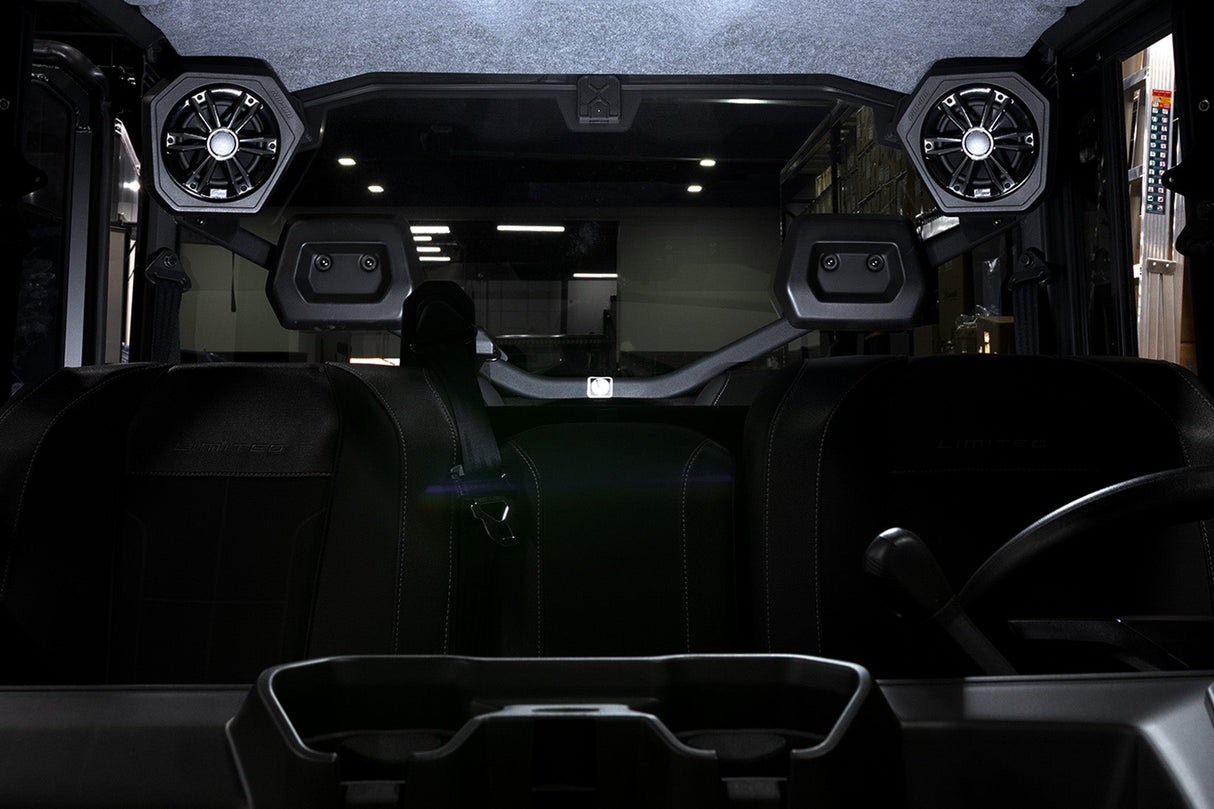 Can-Am® Defender HD11 BRP GO! Dual Subwoofer Stage 7 Stereo Kit | UTVS-DEF2-S7-GO UTV Stereo