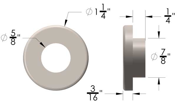 Repair Weld Washer 5/8"