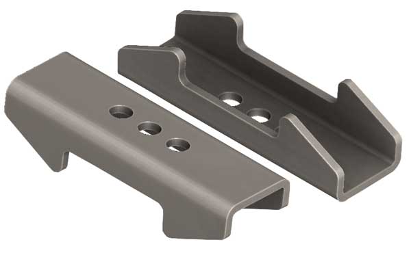 Rockwell Anti Wrap Leaf Spring Perch for 2.5 Inch Wide Springs