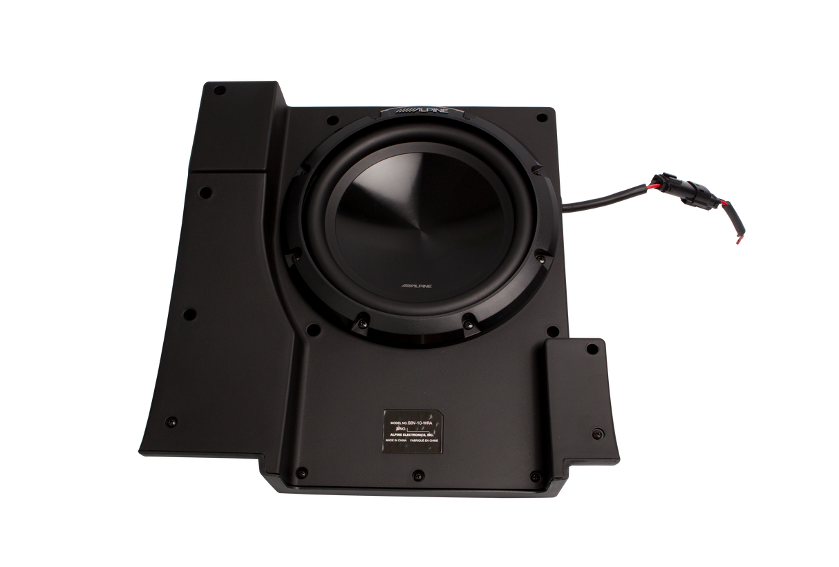 Alpine SBV-10-WRA Pre-Loaded 10" Subwoofer | '07-'18 Jeep JKU Wrangler Unlimited