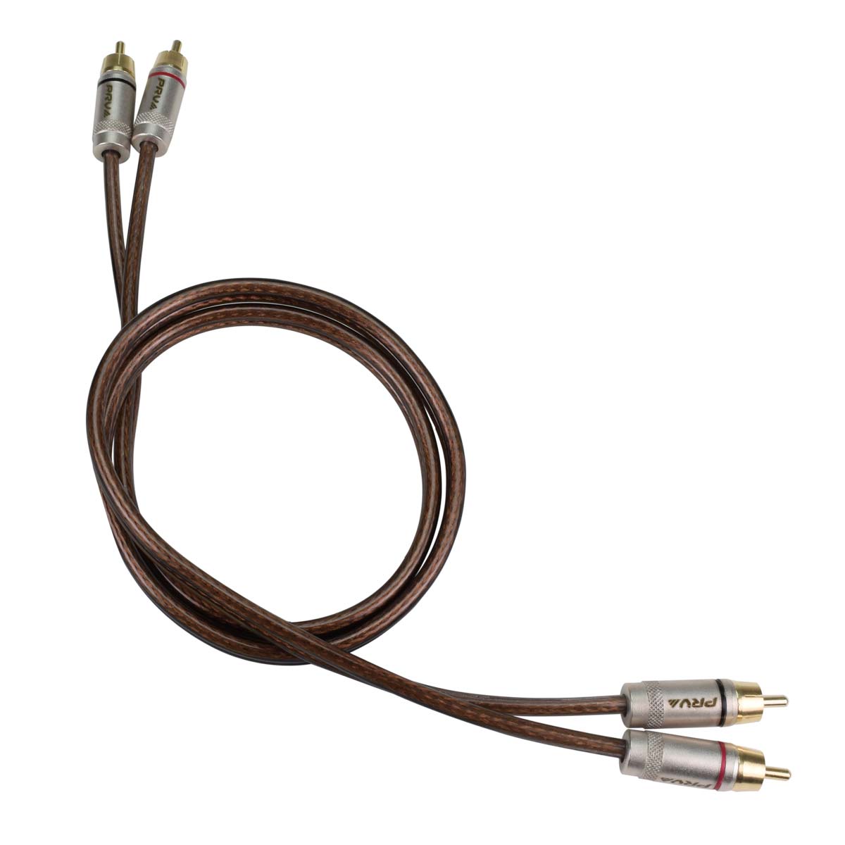 PRV Audio SC-3FT PRO 2-Channel RCA Audio Cable 3ft
