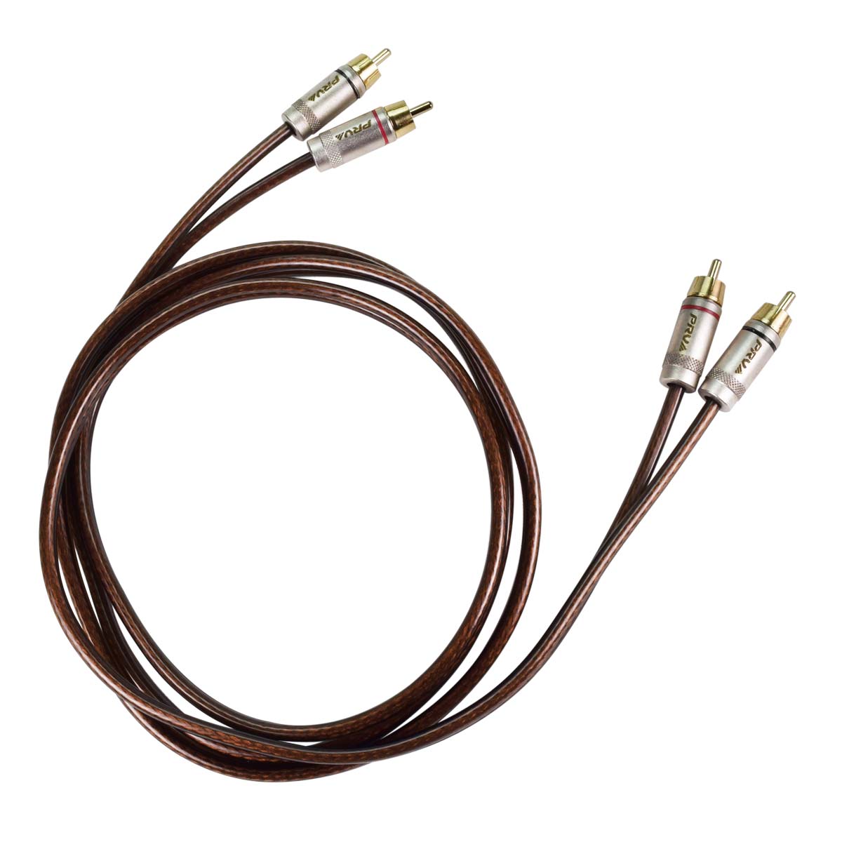PRV Audio SC-6FT PRO 2 Channel RCA Audio Cable 6ft