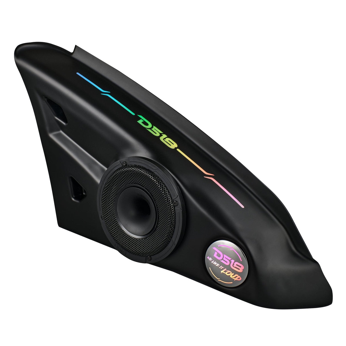 Polaris Slingshot Inside Armrest Speaker Panels Loaded | 2 x PRO-HY6.4MSL and Digital LED Lights | 2015 - Current