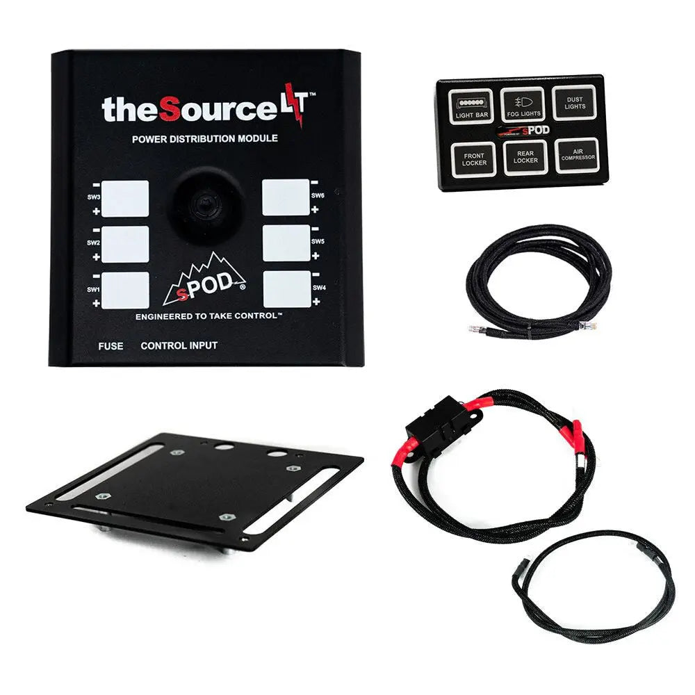 sPod SourceLT Mini6 Universal 6-Circuit Power Management System