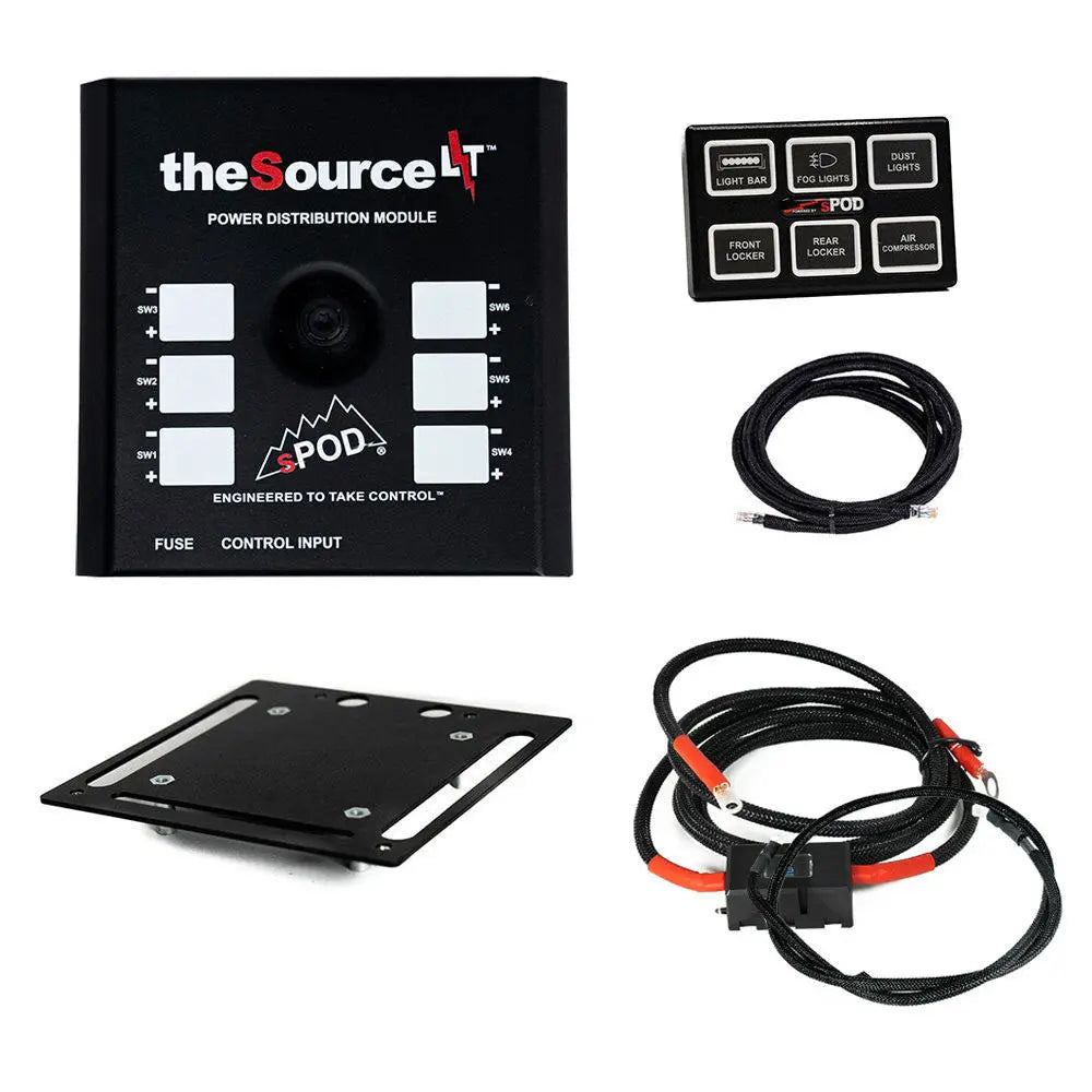 sPod SourceLT Mini6 Universal 6-Circuit Power Management System