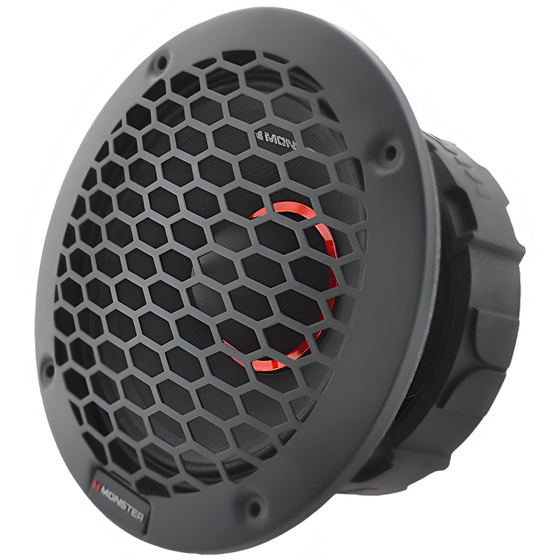 Monster SMA651 6.5″ 500W RMS Midrange Speaker 8-Ohm (Single) Monster Audio