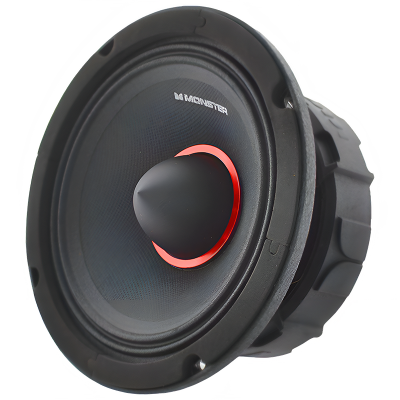 Monster SMA651 6.5″ 500W RMS Midrange Speaker 8-Ohm (Single) Monster Audio