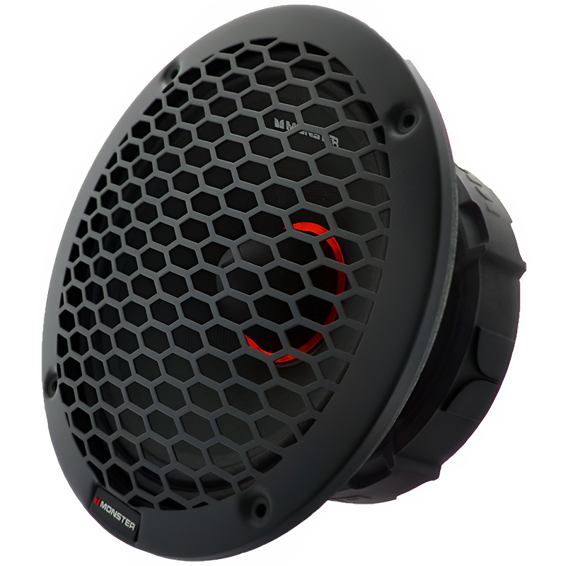 Monster SMA801 8″ 600W RMS Midrange Speaker 8-Ohm (Single) Monster Audio