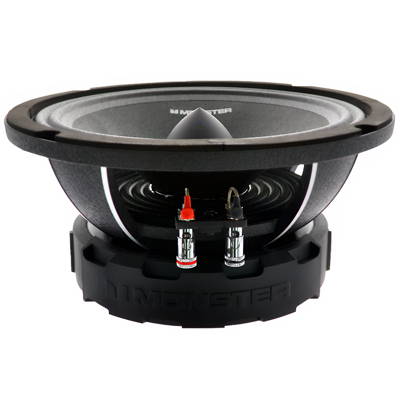 Monster SMA801 8″ 600W RMS Midrange Speaker 8-Ohm (Single) Monster Audio