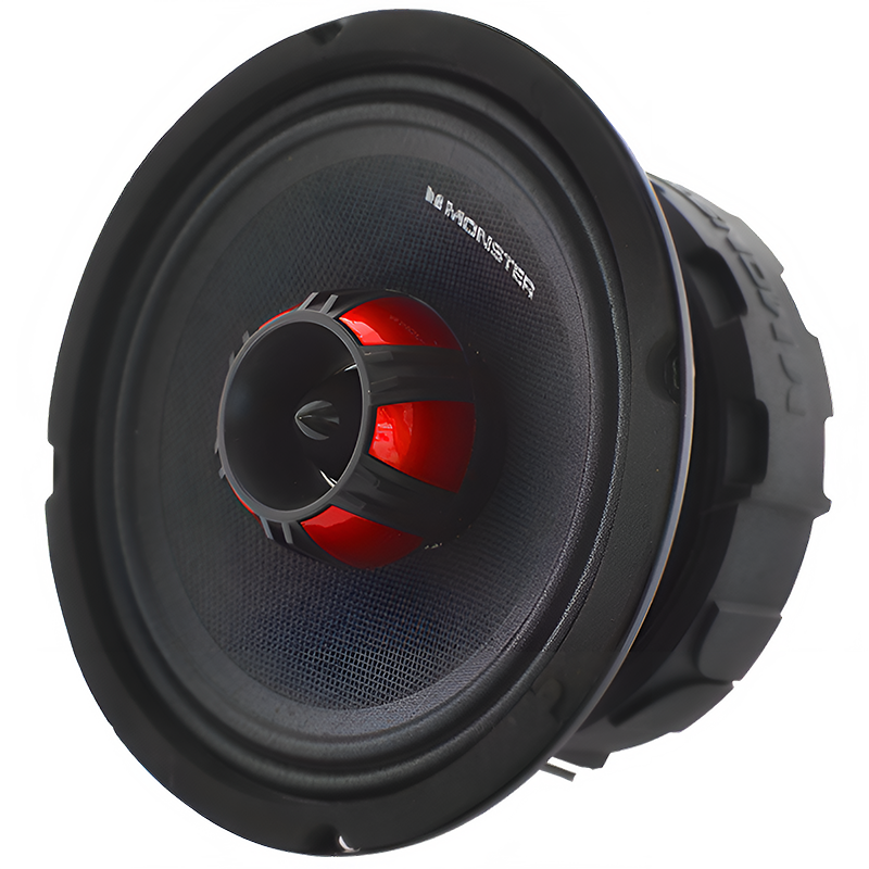 Monster SMC652 6.5" 500W RMS Coaxial Midrange Speaker 8-Ohm (Single) Monster Audio