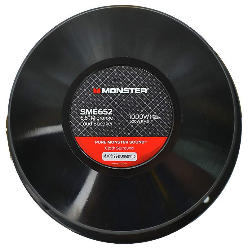 Monster SME652 6.5" 500W RMS Midrange Speaker 8-Ohm (Single) Monster Audio