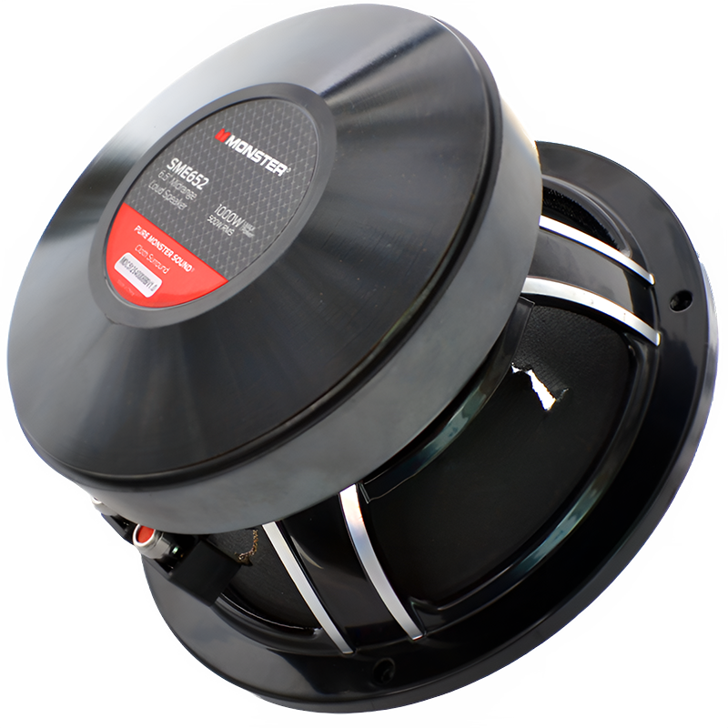 Monster SME652 6.5" 500W RMS Midrange Speaker 8-Ohm (Single) Monster Audio