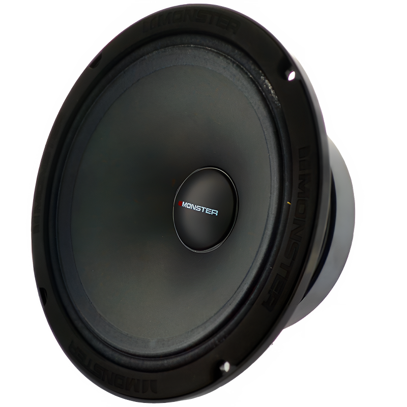 Monster SME802 8″ 600W RMS Midrange Speaker 8-Ohm (Single) Monster Audio