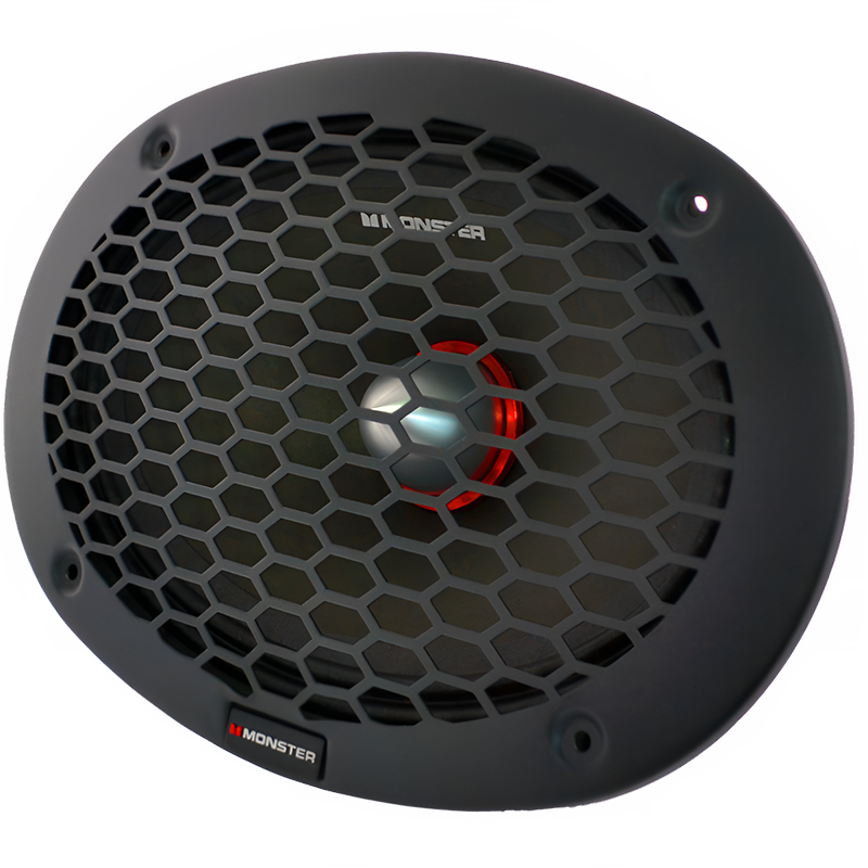 Monster SMM6905 6"×9″ 450W RMS Midrange Speaker 8-Ohm (Single) Monster Audio