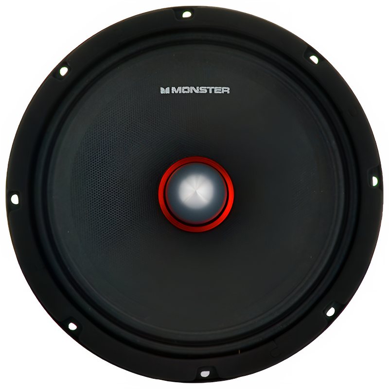 Monster SMM805 8" 450W RMS Midrange 8" Midrange Speaker 8-Ohm (Single) Monster Audio