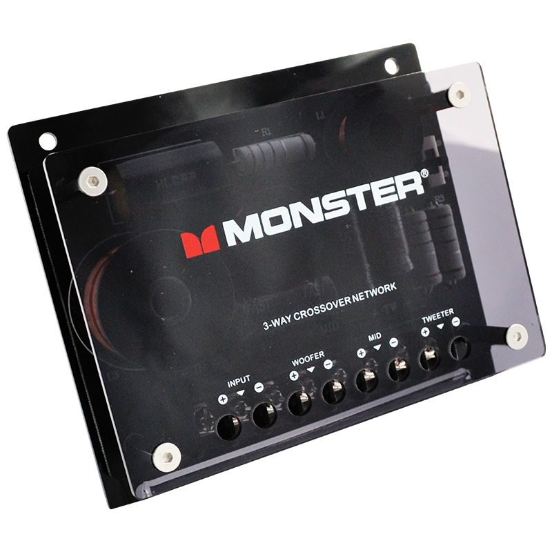Monster SPE653 6.5" 300W RMS 3-Way Component SQ Speakers (Pair) Monster Audio
