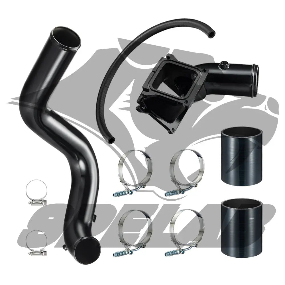 3" Cold Side Intercooler Pipe & Y-Bridge Kit for 2006-2010 6.6 LBZ LMM Duramax Diesel | SPELAB SPELAB