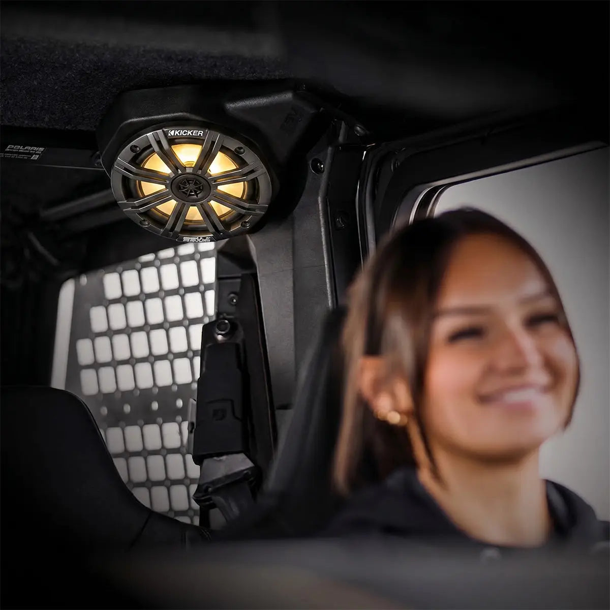2024-2026 Polaris Xpedition ADV 5 & XP 5, 1800w 8-Speaker Phase-7 K-Spec Plug-&-Play Audio Kit For Ride Command SSV Works