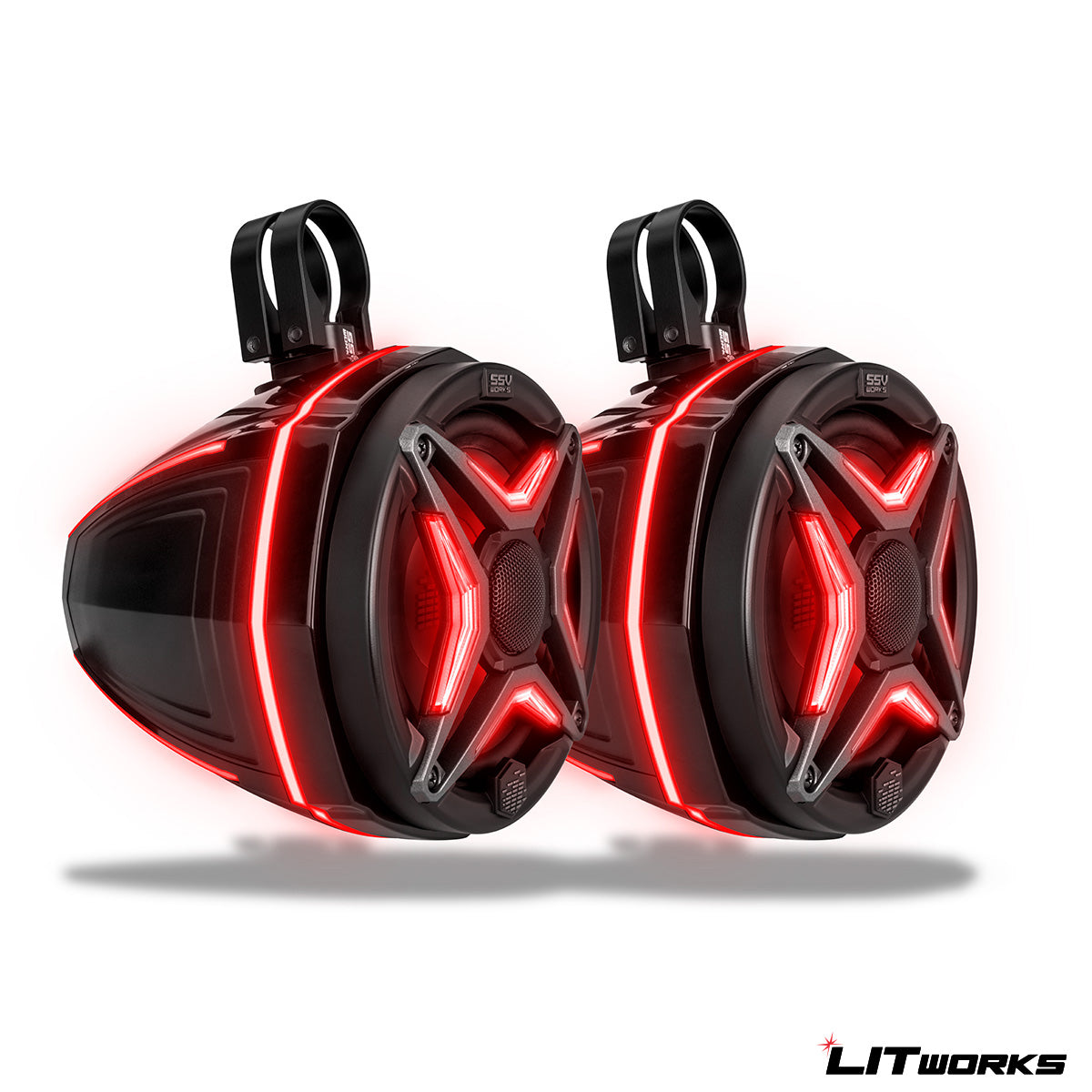 Universal 6.5in Cage-Mounted RGB Speaker-Pods SSV Works