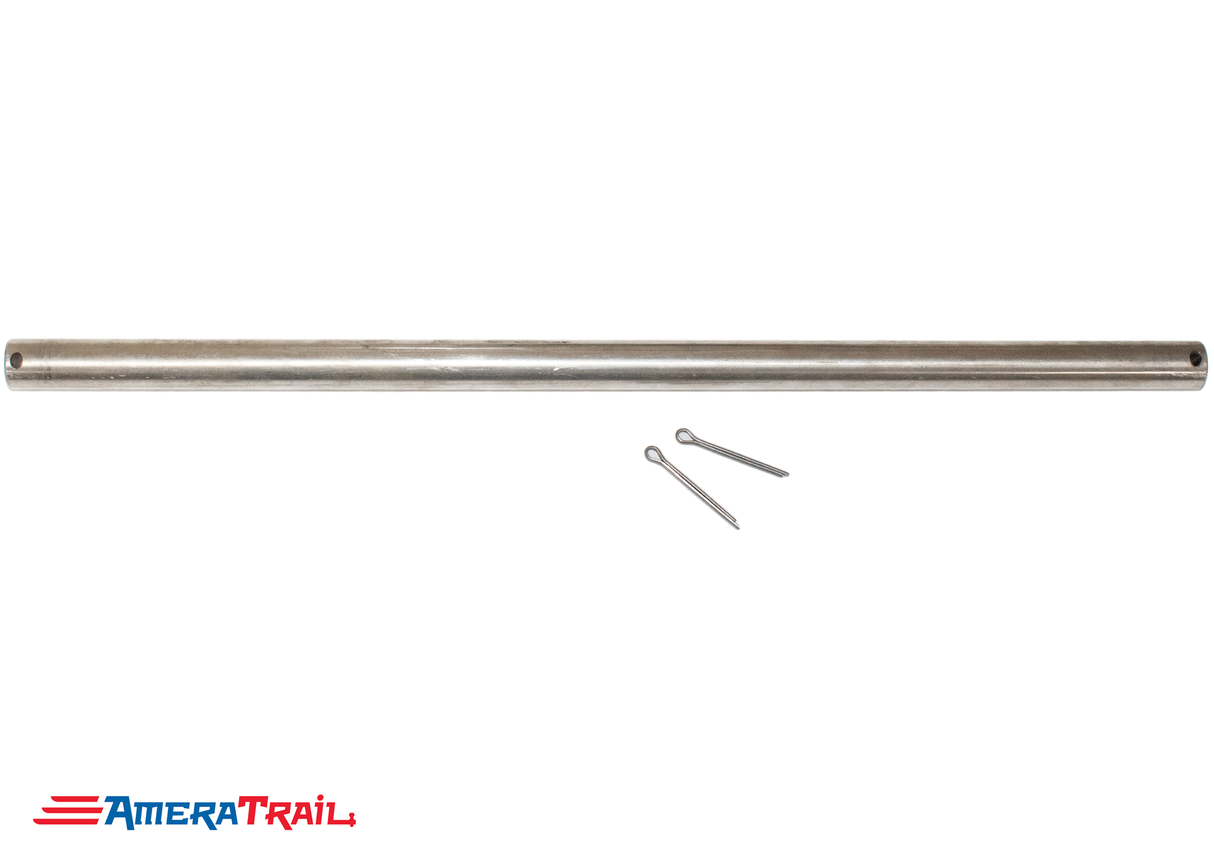 195/8" x5/8" Stainless Steel Roller Rod - Fits 18" Keel Roller, Includes Stainless Steel Cotter Pins