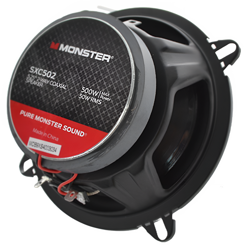 Monster SXC502 5.25" 2-Way Coaxial Speakers 5.25″ (Pair) Monster Audio