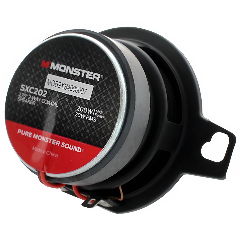 Monster SXC275 2.75" 2-Way Coaxial Speakers 2.75″ (Pair) Monster Audio