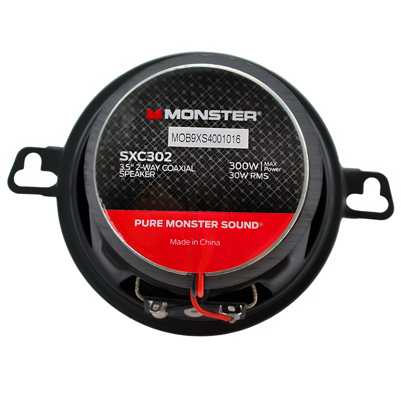 Monster SXC352 3.5" 2-Way Coaxial Speakers (Pair) Monster Audio
