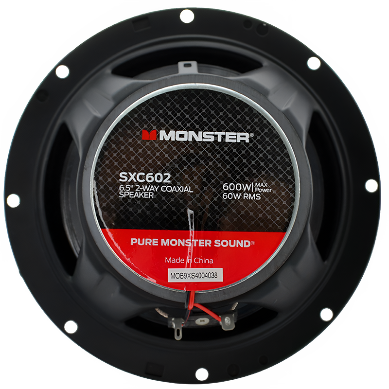 Monster SXC602 6.5" 2-Way Coaxial Speakers (Pair) Monster Audio