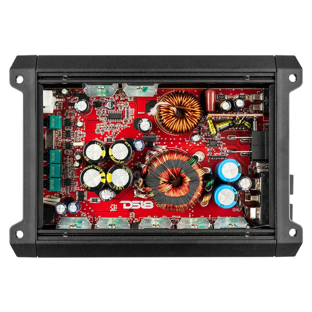 DS18 SXE-2500.1D Class D 1-Channel Amplifier 800 Watts Rms @ 1-Ohm DS18