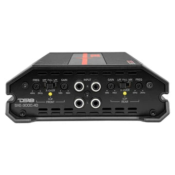 DS18 SXE-3000.4D SXE Class D 4-Channel Full-Range Car Amplifier 4 x 200 RMS @4 Ohm 3000 Watts DS18