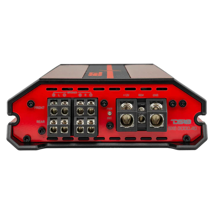 DS18 SXE-3000.4D SXE Class D 4-Channel Full-Range Car Amplifier 4 x 200 RMS @4 Ohm 3000 Watts DS18