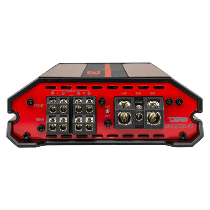DS18 SXE-3000.4D SXE Class D 4-Channel Full-Range Car Amplifier 4 x 200 RMS @4 Ohm 3000 Watts DS18