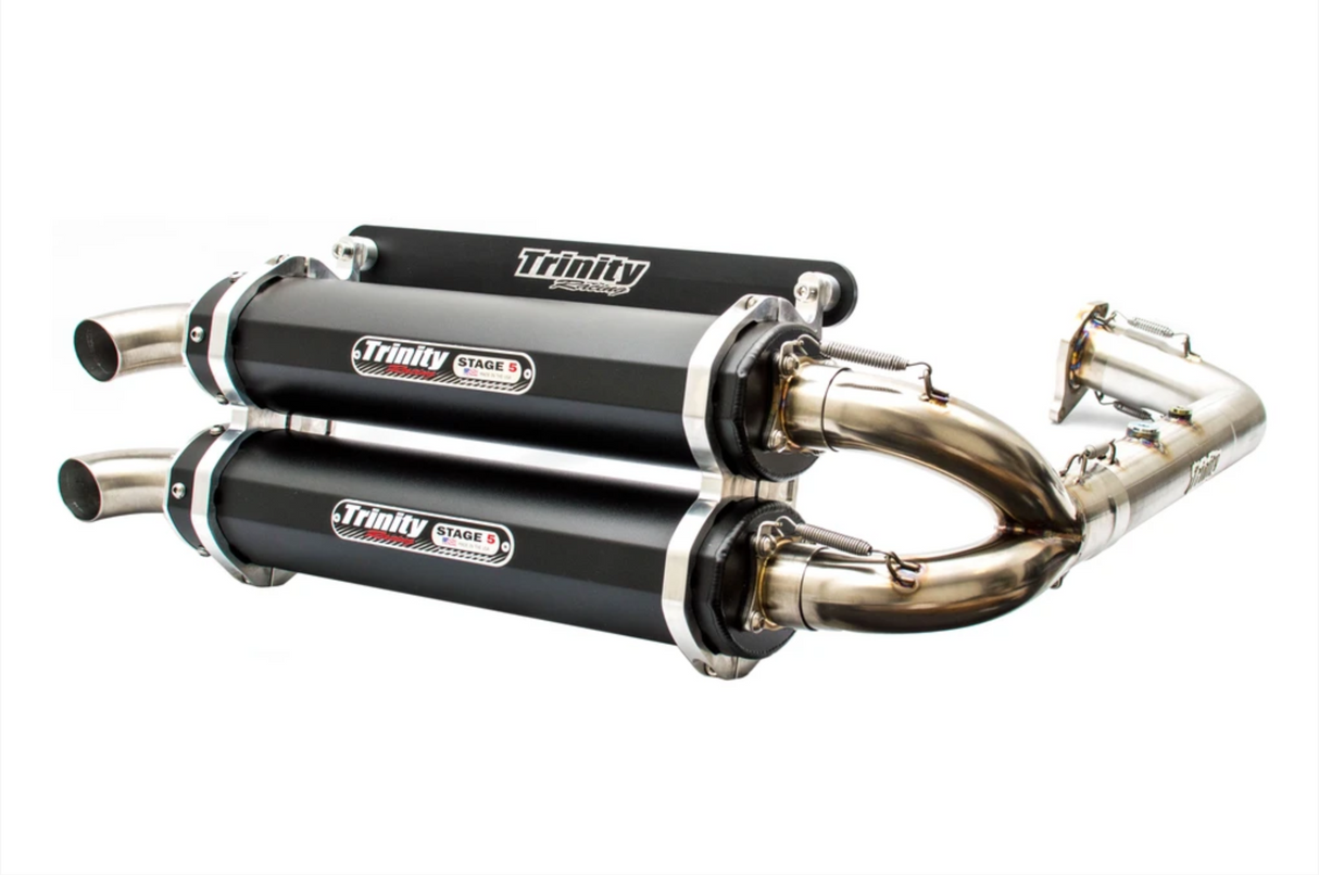 Trinity Racing Polaris RZR Turbo / S Full Exhaust