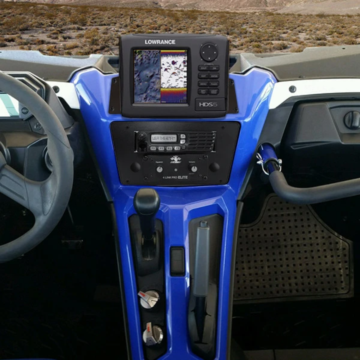 PCI Race Radios Yamaha YXZ1000R Radio Intercom Bracket