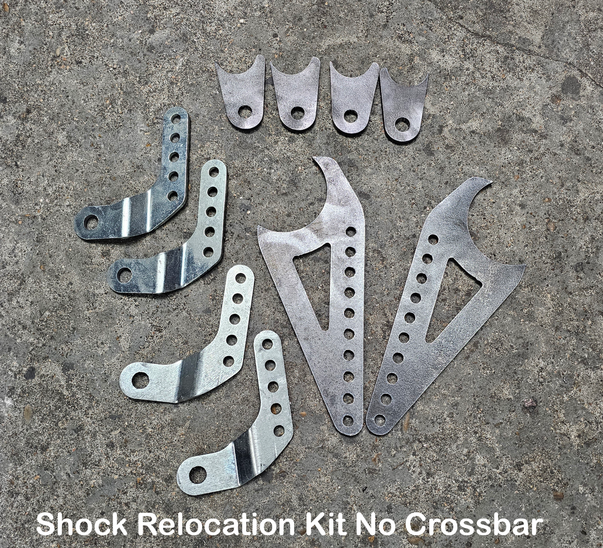 1988-1998 Silverado Sierra 1500 Reklez Shock Relocation Kit Brackets Only
