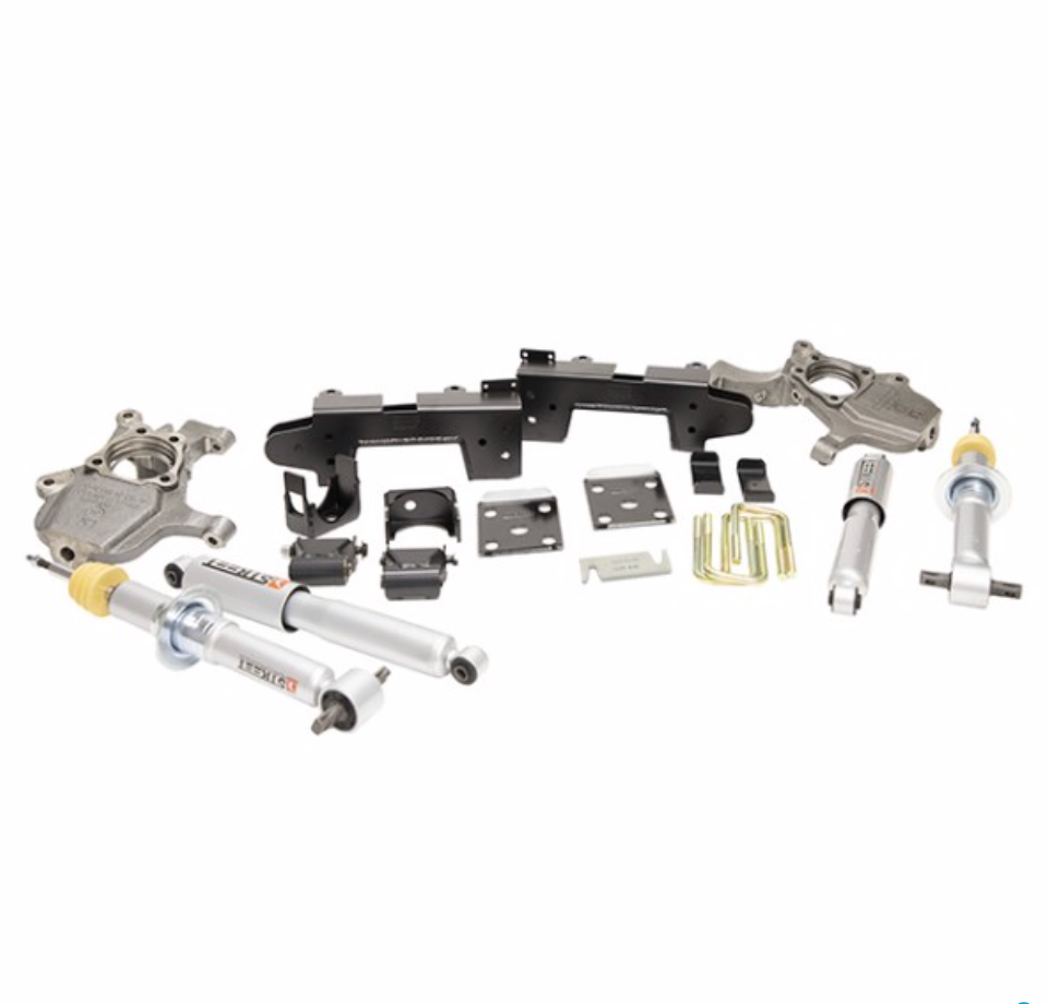 2019-2024 Chevy Silverado Sierra 4/6 Drop Kit Belltech 1041SP Fits All Cabs 4x4